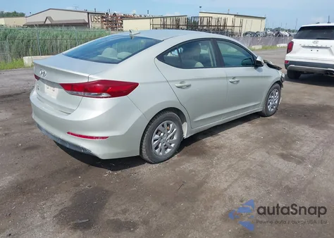 2017 Hyundai Elantra Se from USA, damaged, VIN KMHD74LF9HU423020